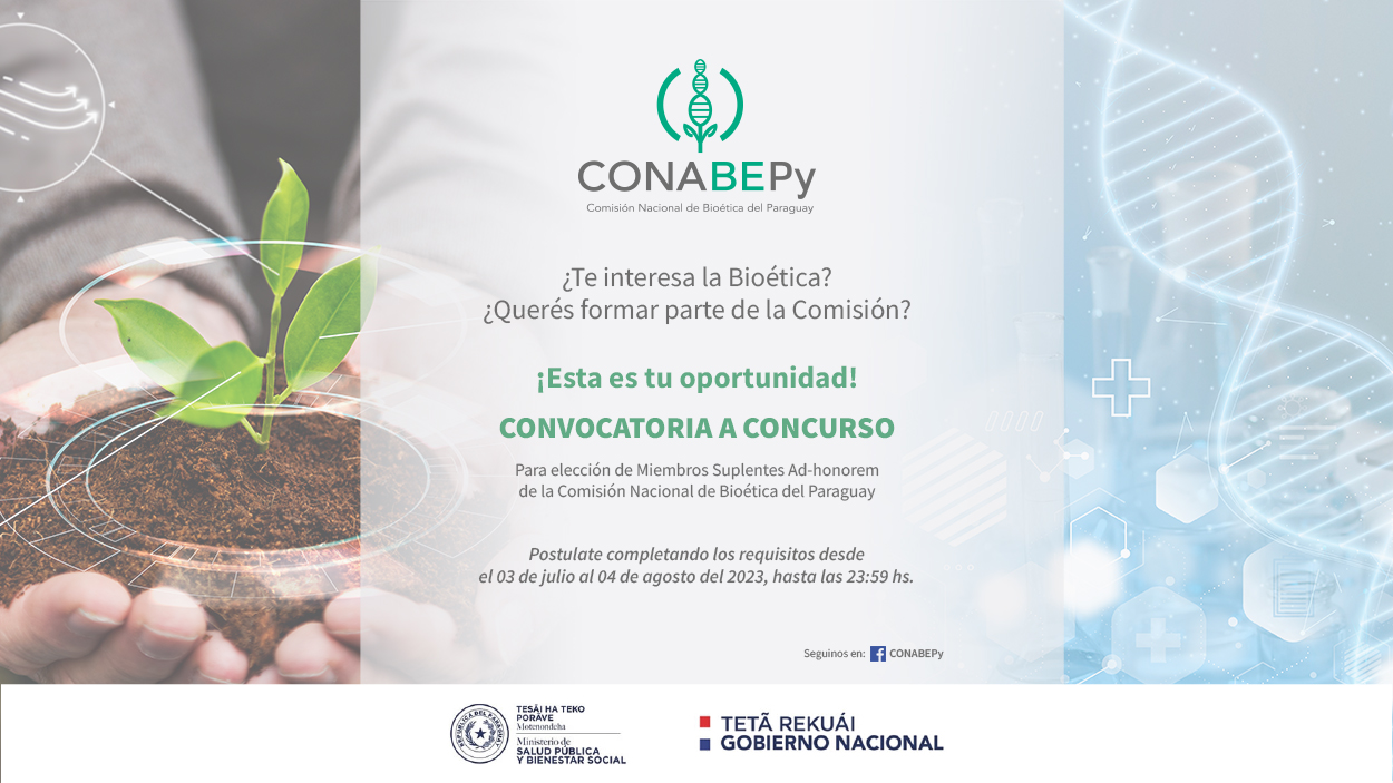 Convocatoria a Concurso para elección de Miembros Suplentes Ad-honorem de la CONABEPy